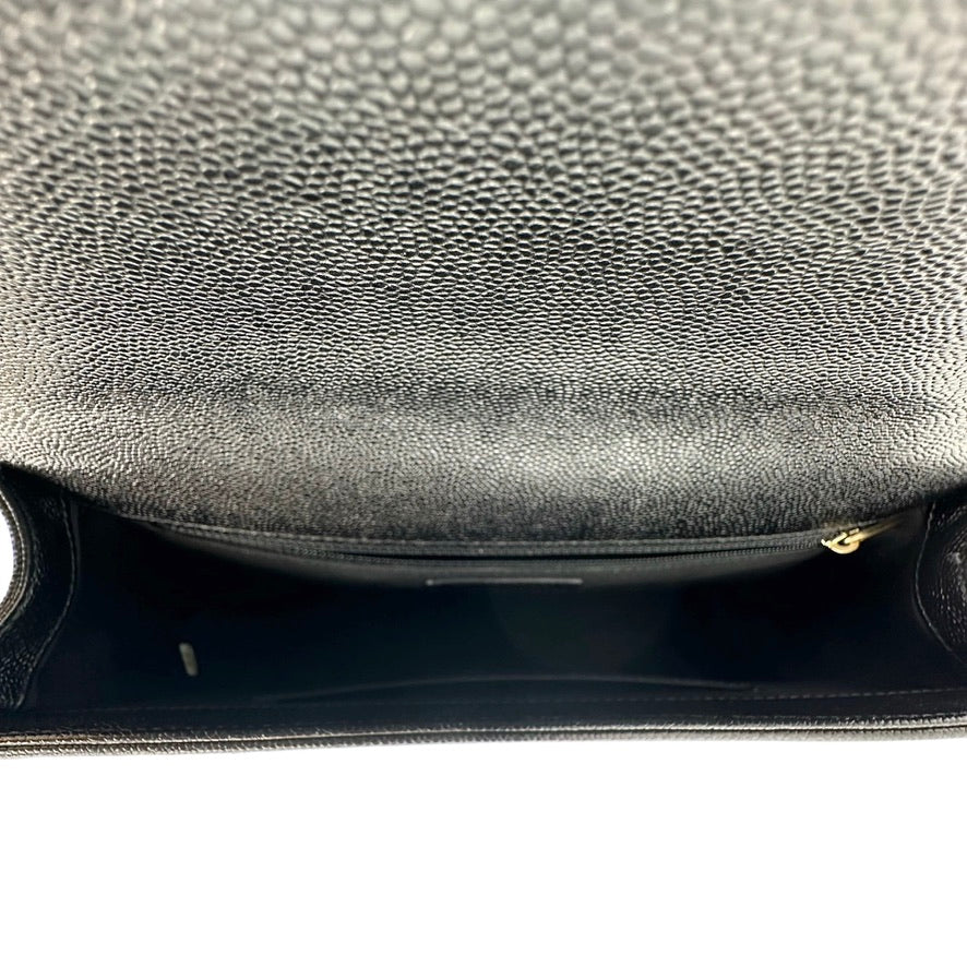 Chevron Quilted Caviar New Medium Boy Bag - Image 6