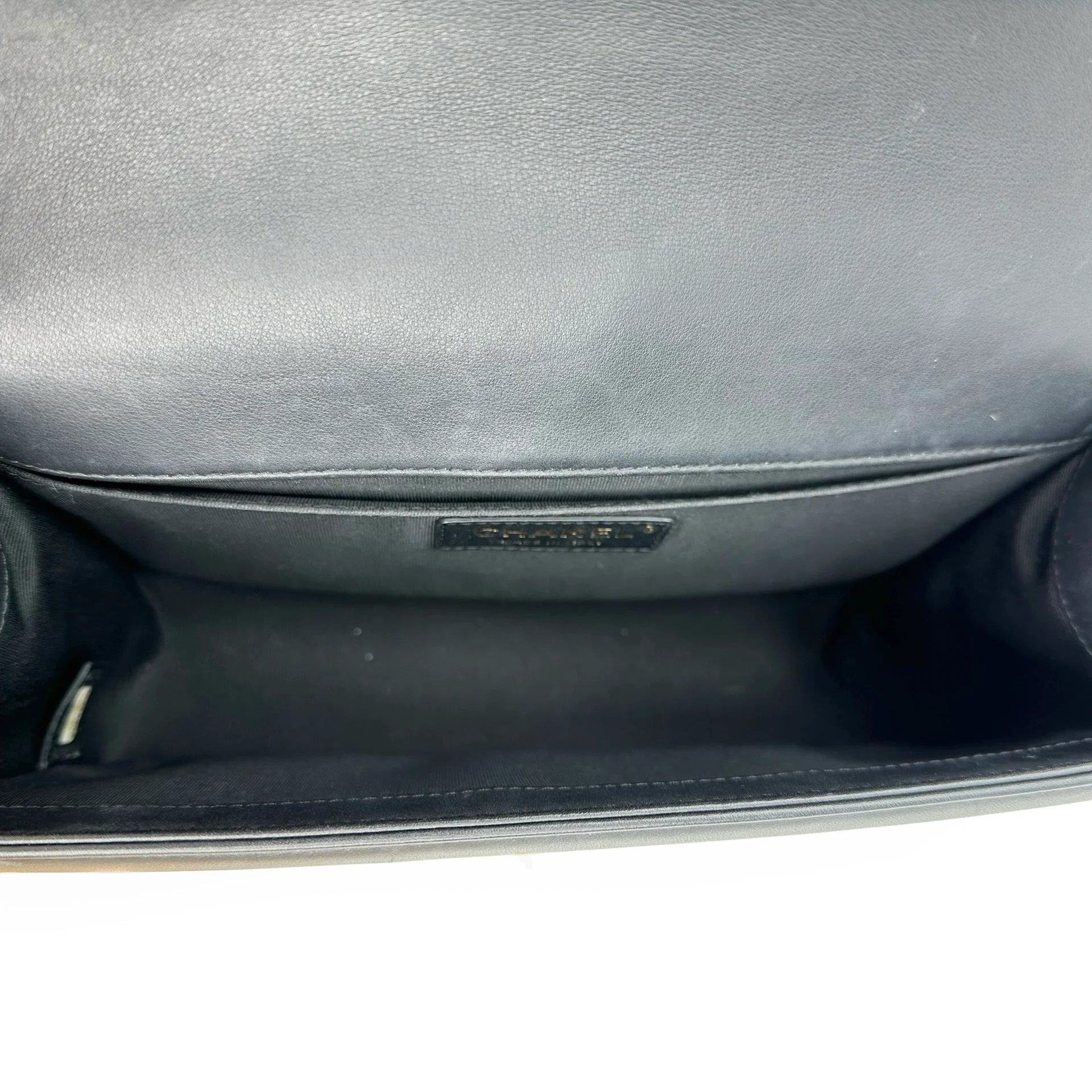 Quilted Lambskin Old Medium Boy Bag - Image 6