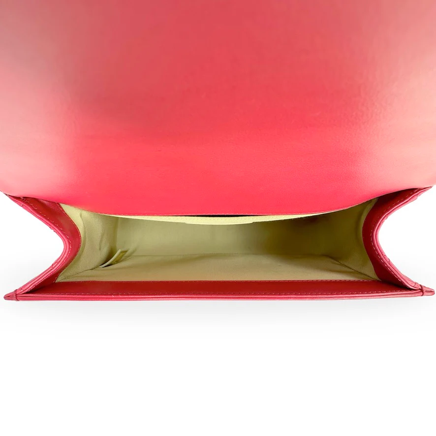 Quilted Mixed Chevron Old Medium Boy Bag - Image 6