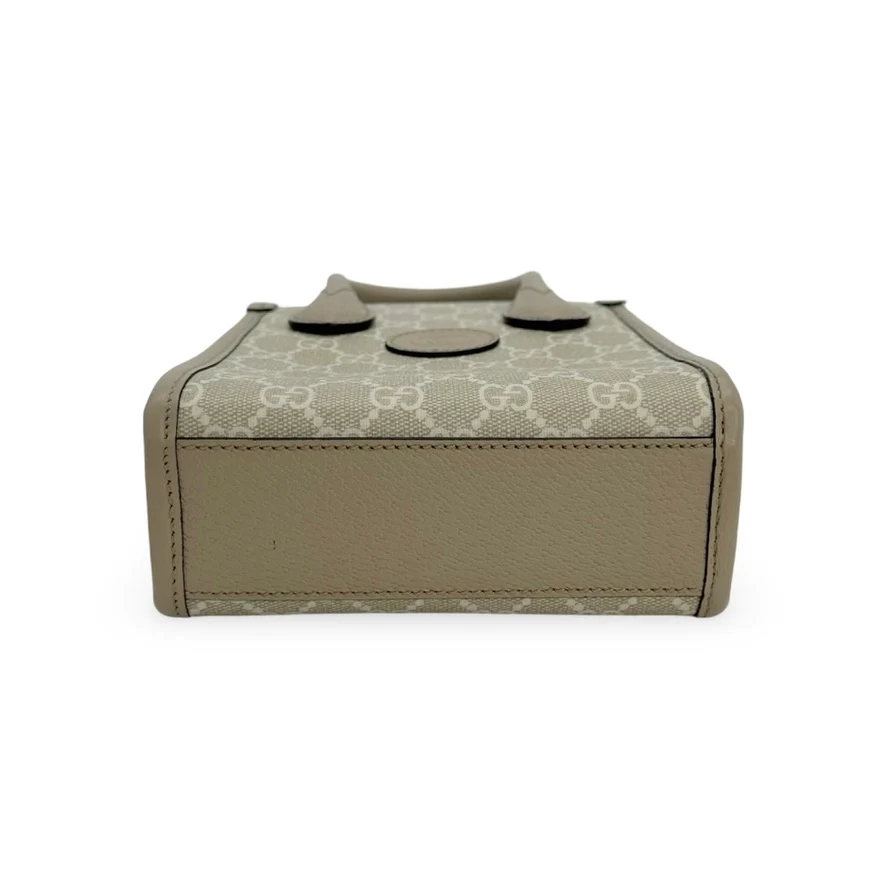 GG Supreme Interlocking G Mini Tote - Image 4