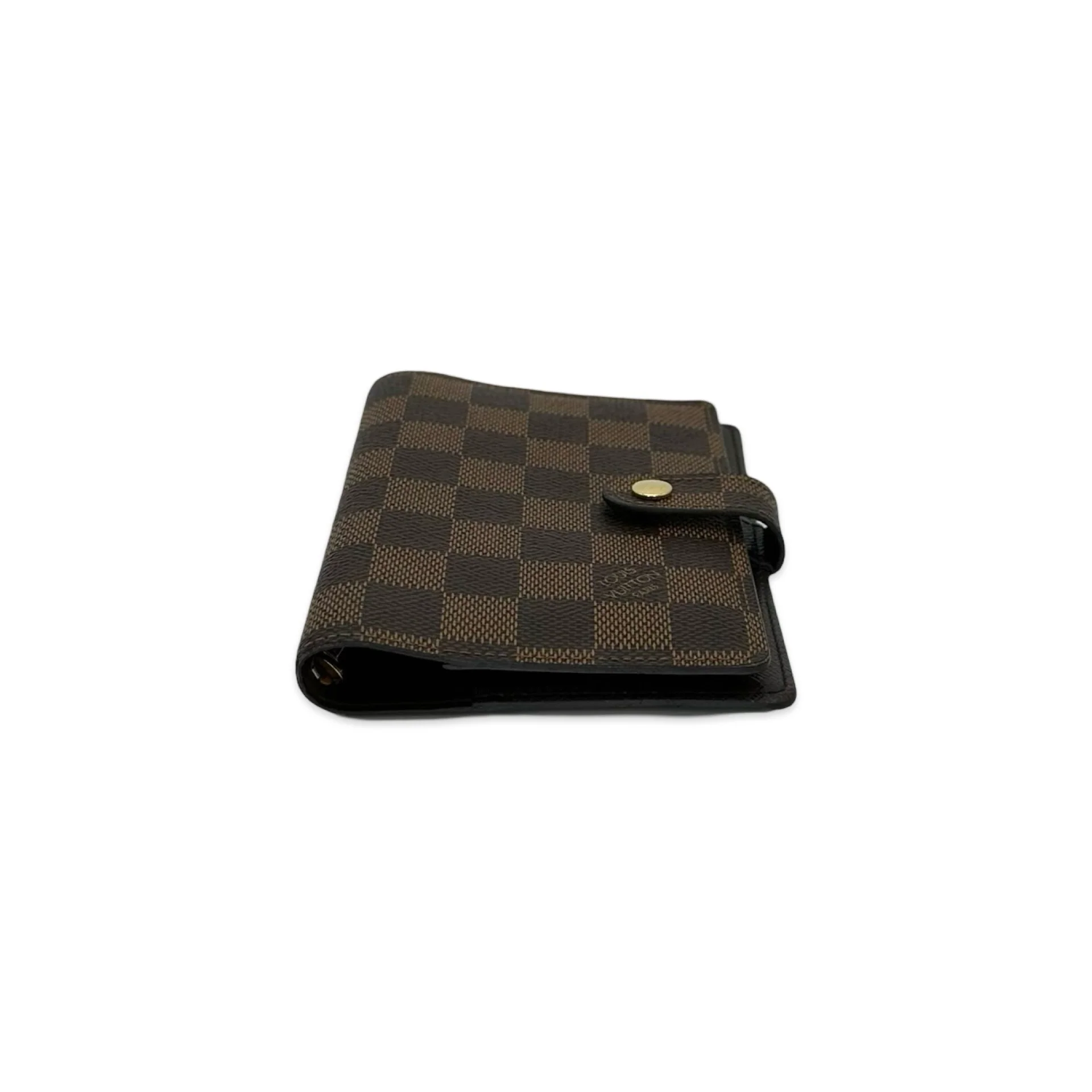 Damier Ebene Small Ring Agenda Cover - Image 4