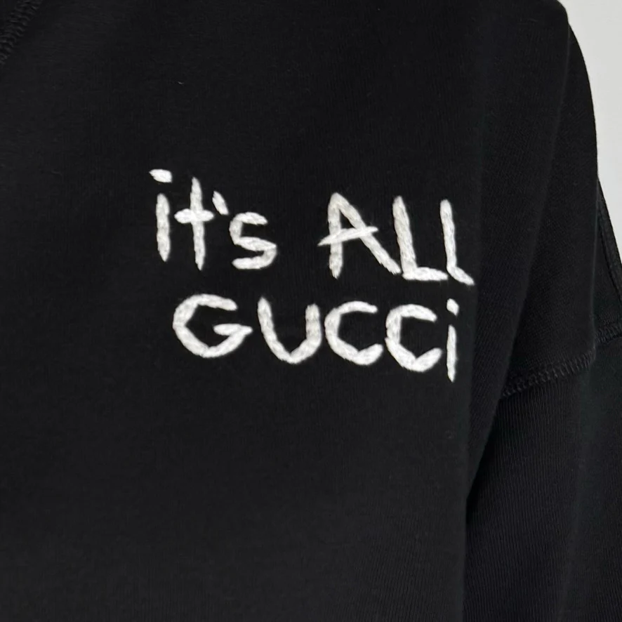 Sweatshirt: It's All Gucci - Image 3